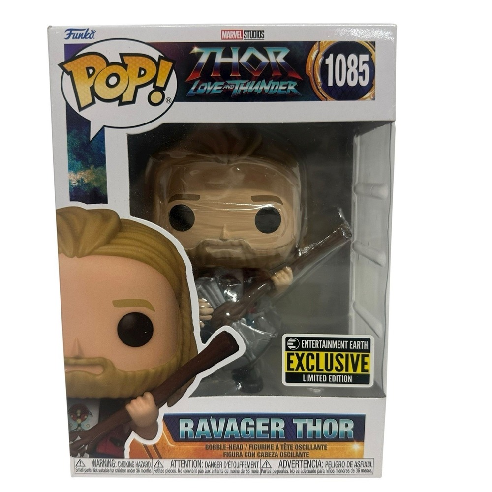 Funko Pop Thor Love and Thunder Ravager Thor #1085 Entertainment Earth Exclusive